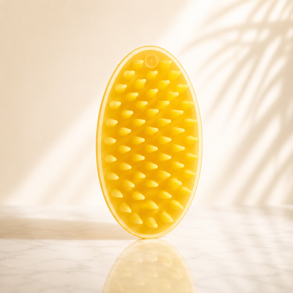Self-Cleaning Grooming Brush