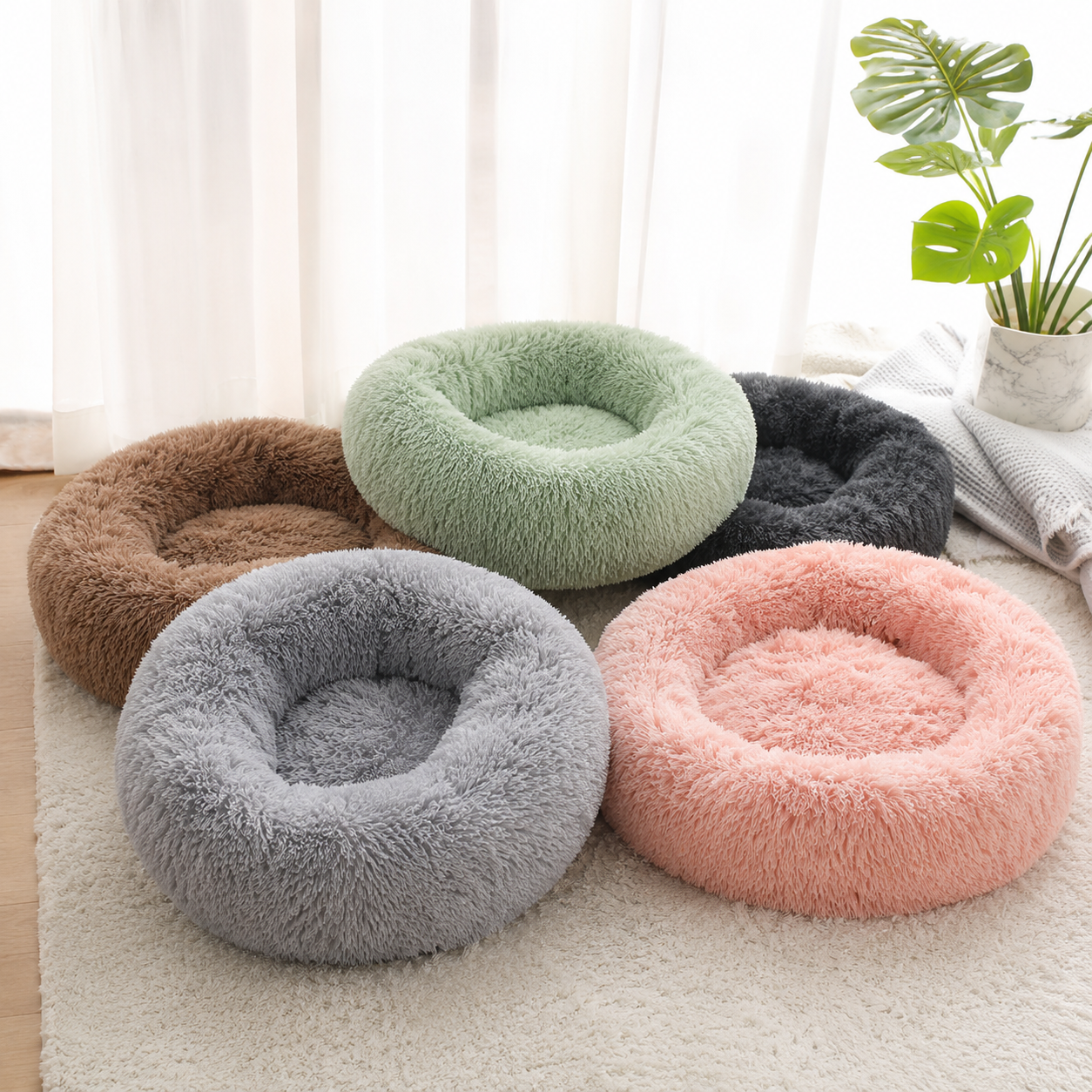 Calming Donut Cuddler Bed